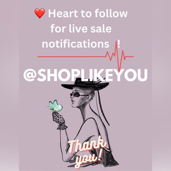 Like to be notified when I go live!  SHOPLIKEYOU - Picture 7 of 16